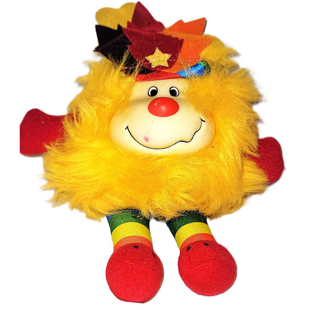 Rare 1984 Vintage Yellow Rainbow Brite Hatful Leaf Sprite